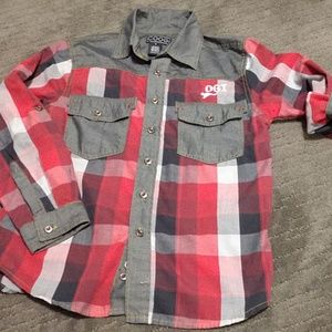 5 For 25.00/Boy's Coogi plaid shirt sz.8, NWOT